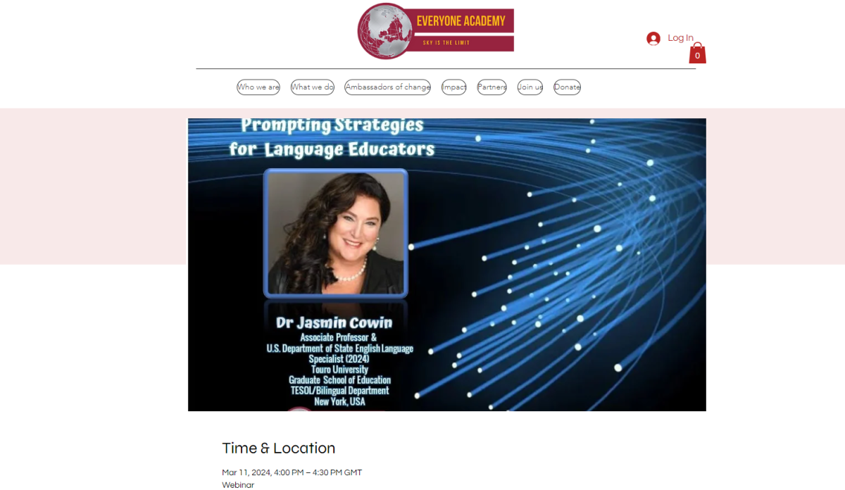 Join my webinar for Everyone Academy: Structured AI Prompting Strategies for Language Educators